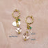 【Shining Like Stardust】水晶 イヤリング