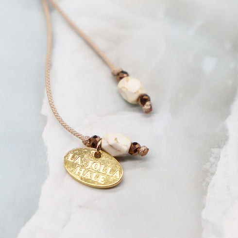 【线上商店独家】绿玛瑙 x 虎眼石 x 菱镁矿项链