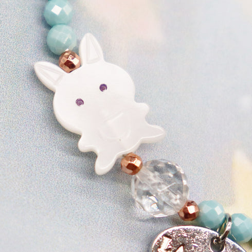 【Baby ☆ Kids Collection】マザーオブパール×ジルコニア ブレスレット