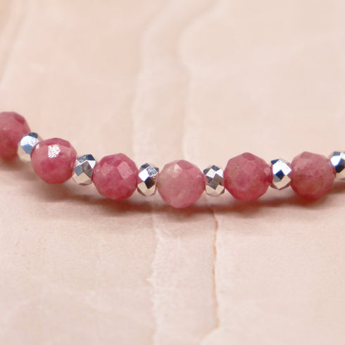 【Flames of Crimson】ロードナイト×人工ルビー アンクレット