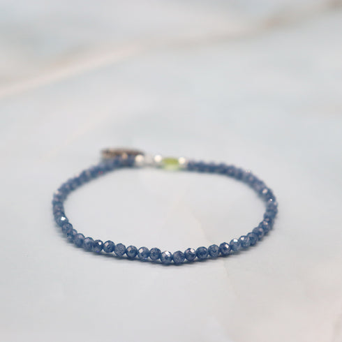 【绿光阳光】橄榄石 x 锆石 x 水晶手链