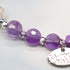 【Moon Lady Amethyst】亀甲天珠×アメシスト×フォスフォシデライト ブレスレット