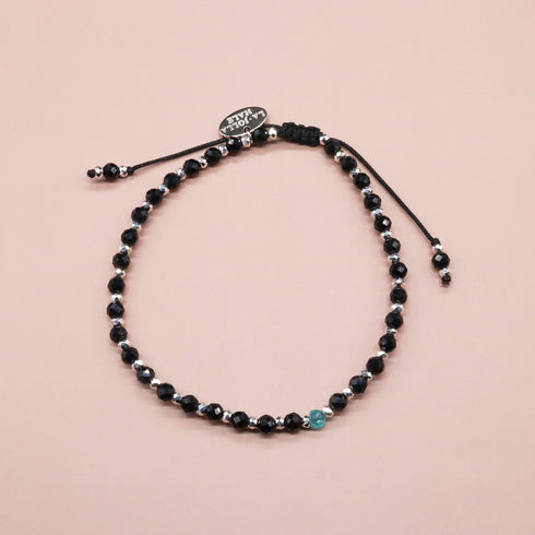 【Little Things for Summer】オニキス×アパタイト アンクレット