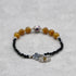 【・MA・YO・KE・】亀甲天珠×タイガーアイ×オニキス ブレスレット