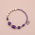 【Moon Lady Amethyst】アメシスト×リバーストーン ブレスレット