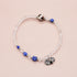 【Starry Sky Fragment】亀甲天珠×ラピスラズリ×水晶 ブレスレット