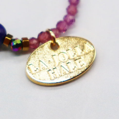 【星空碎片】青金石×红榴石戒指