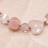 【ONLINE SHOP限定】【Blooming Pink Roses】三眼天珠×ローズクォーツ×ジルコニア ブレスレット