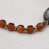 【La・Fall Marrón】亀甲天珠×オレンジガーネット×モスコバイト×アバロニシェル×スモーキークォーツ ブレスレット