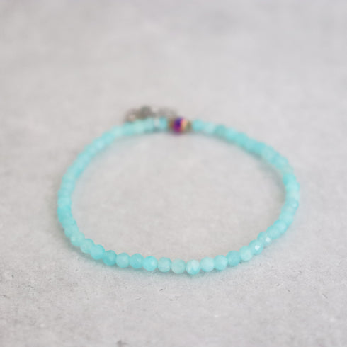 亚马逊石硅胶手链