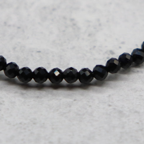 【Lovely Zoo】マザーオブパール×オニキス×モスコバイト×アクアマリン ブレスレット