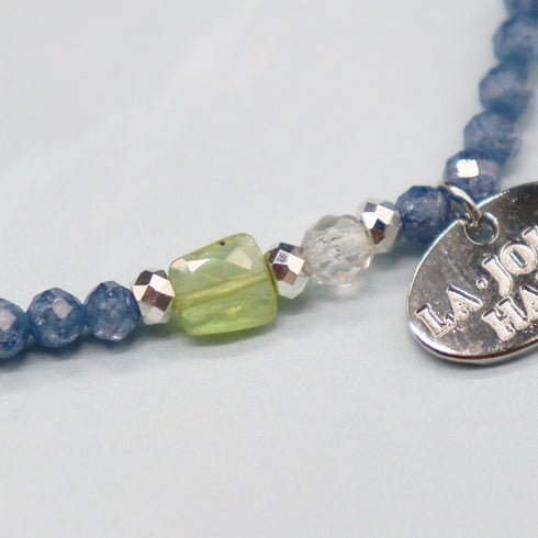 【绿光阳光】橄榄石 x 锆石 x 水晶手链