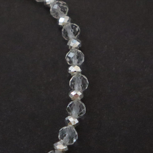 【Shining Like Stardust】亀甲天珠×水晶 ブレスレット