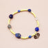 【Starry Sky Fragment】ラピスラズリ×ジルコニア×ラブラドライト ブレスレット