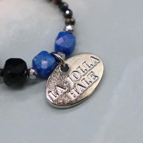 【星空碎片】青金石 x 缟玛瑙 x 黑尖晶石戒指