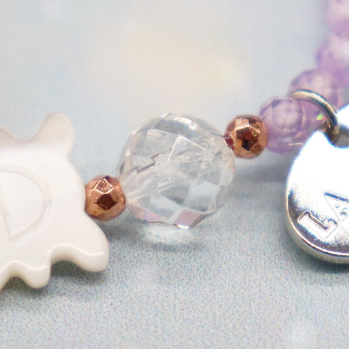 【Baby ☆ Kids Collection】マザーオブパール×ジルコニア ブレスレット