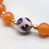【对斋浦尔的渴望】玳瑁天珠 x 橙色东陵玉 x 烟晶手链