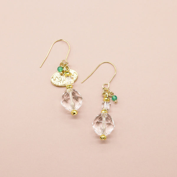 【闪耀如星尘】水晶耳环