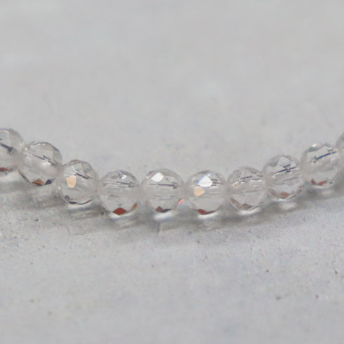 【Shining Like Stardust】水晶×カーネリアン×ムーンストーン ブレスレット