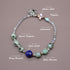 【Be Loved Turquoise】ターコイズ×ラピスラズリ×アフリカンターコイズ×ラブラドライト ブレスレット