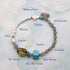 【挚爱绿松石】绿松石 x 啤酒石英 x 坦桑石 x 珍珠 x 拉长石手链