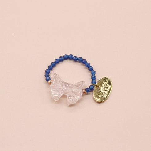 【Blooming Pink Roses】ローズクォーツ×クォーツァイト リング