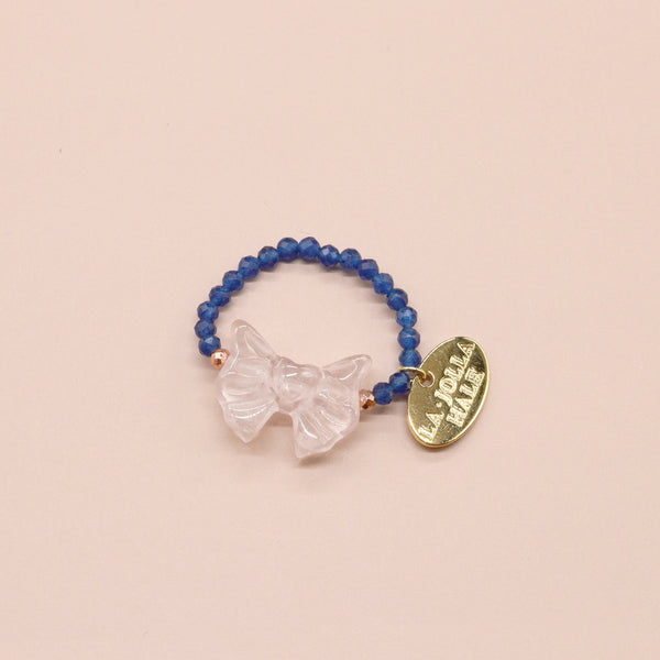 【Blooming Pink Roses】ローズクォーツ×クォーツァイト リング