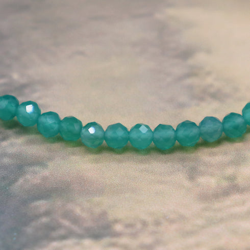 【Be Loved Turquoise】ターコイズ×マザーオブパール×グリーンアゲート ブレスレット