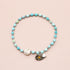 【Be Loved Turquoise】水纹天珠 x 绿松石手链
