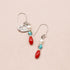 【Be Loved Turquoise】ターコイズ×コーラル×パール ピアス
