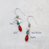 【Be Loved Turquoise】ターコイズ×コーラル×パール ピアス