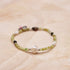 【Open the Jewelry Box!】亀甲天珠×グリーンガーネット×パール×マザーオブパール ブレスレット