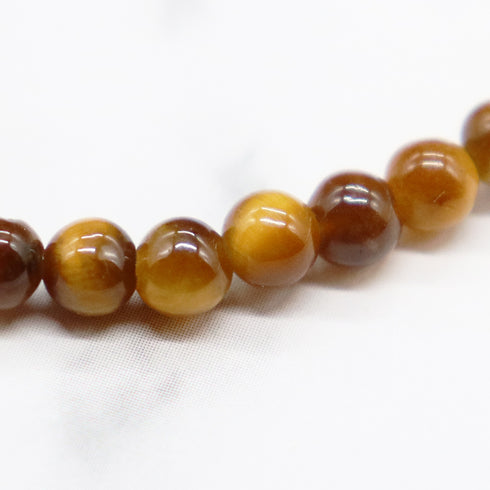 【Moon Lady Amethyst】アメシスト×レモンクォーツ×タイガーアイ×サンストーン ブレスレット