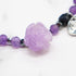 【月亮女神紫水晶】薰衣草紫水晶 x 紫水晶 x 缟玛瑙手链