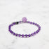 【月亮女神紫水晶】薰衣草紫水晶 x 紫水晶 x 缟玛瑙手链