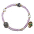 【月亮女神紫水晶】玳瑁天珠 x 薰衣草紫水晶 x 拉长石手链