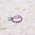 【Moon Lady Amethyst】ラベンダーアメシスト×アメシスト リング