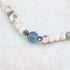 【Deep Sea Party】Black Aquamarine x Aquamarine x Magnesite Bracelet