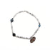 【Deep Sea Party】Black Aquamarine x Aquamarine x Magnesite Bracelet