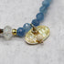 【Starry Sky Fragment】Tortoise Shell Dzi Bead x Lapis Lazuli x Aquamarine x Lavender Amethyst Bracelet