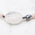 【Blooming Pink Roses】Rose Quartz × Mother of Pearl × Terahertz Bracelet