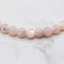 【Blooming Pink Roses】Rose Quartz × Mother of Pearl × Terahertz Bracelet