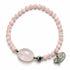 【Blooming Pink Roses】Rose Quartz × Mother of Pearl × Terahertz Bracelet