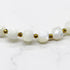 【Blooming Pink Roses】 Rose Quartz × Mother of Pearl × Pearl Bracelet