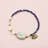【Blooming Pink Roses】Rose Quartz × Impression Stone × Sodalite Bracelet