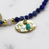 【Blooming Pink Roses】Rose Quartz × Impression Stone × Sodalite Bracelet