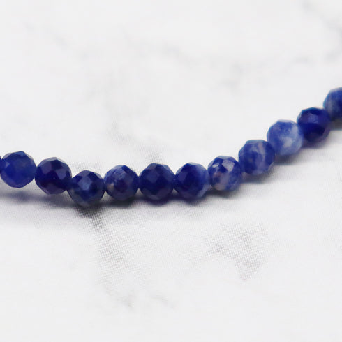 【Blooming Pink Roses】Rose Quartz × Impression Stone × Sodalite Bracelet