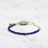 【Blooming Pink Roses】Rose Quartz × Impression Stone × Sodalite Bracelet