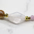 【Blooming Pink Roses】 Rose Quartz × Kunzite × Baroque Pearl Bracelet
