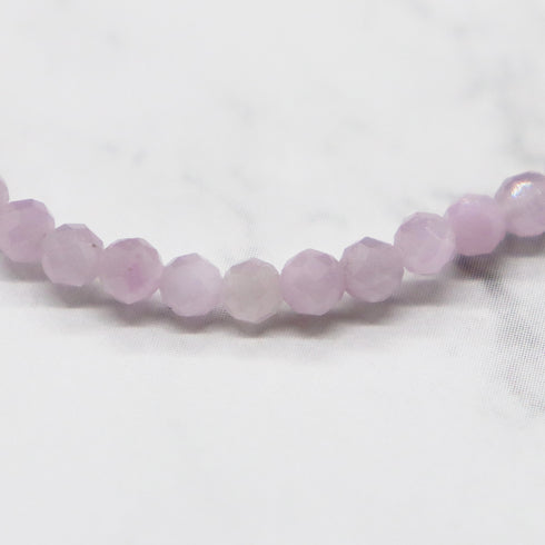 【Blooming Pink Roses】 Rose Quartz × Kunzite × Baroque Pearl Bracelet